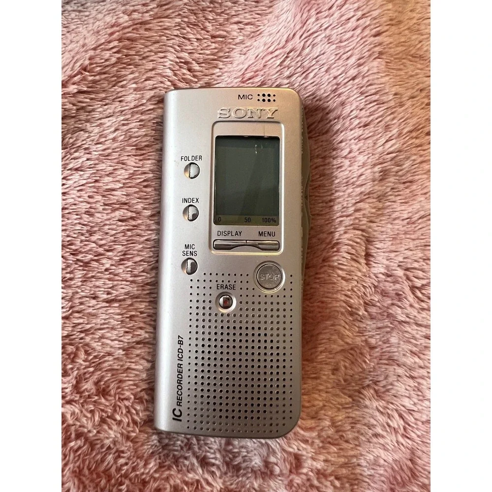 Sony ICD-B7 (2.5 Hours) Handheld Digital Voice Recorder